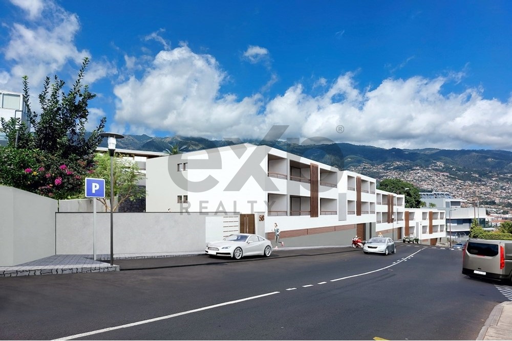 Apartamento T1 Moderno c/ Vista Mar na Madeira