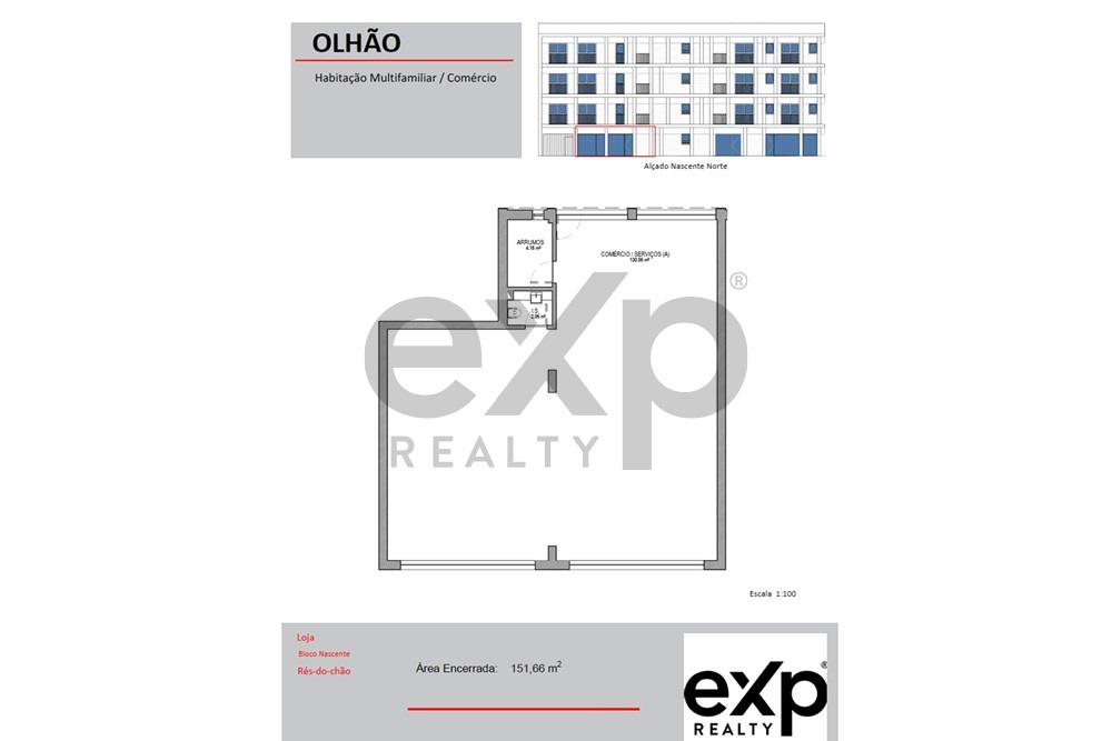 Espaço Comercial e de Serviços