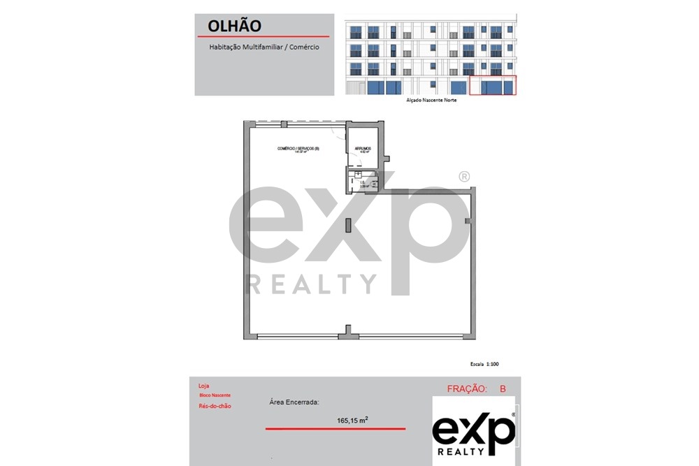 Espaço Comercial e de Serviços