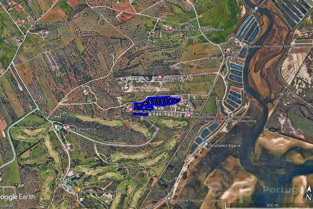 Plot in urbanization adjoining the Golf Palmares Resort, 500m from the Ria de Alvor