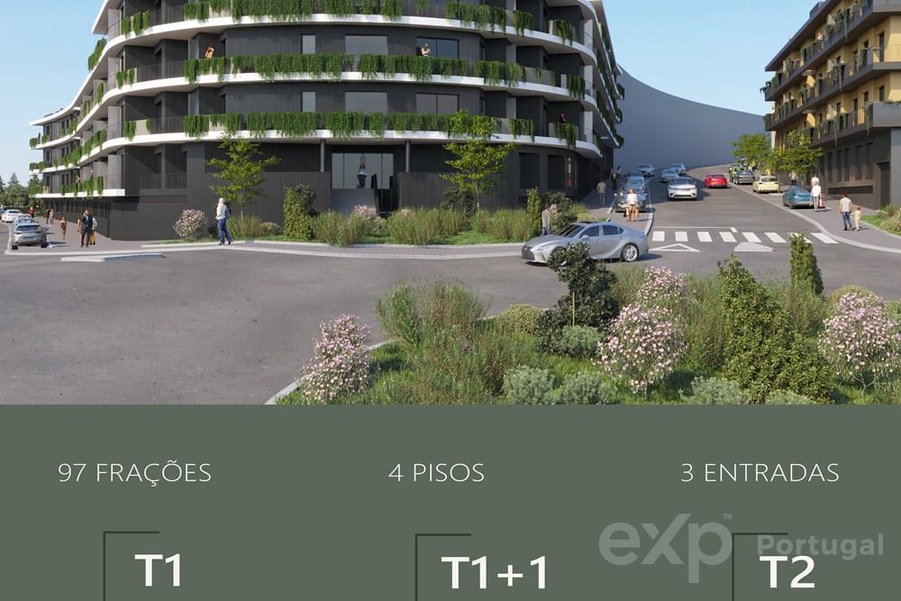 EXCELENTE T2 EM EMPREENDIMENTO NOVO NA AREOSA