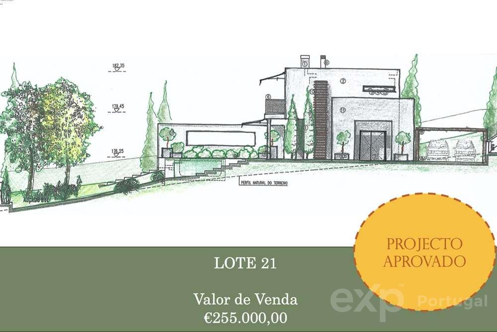 LOTE DE TERRENO DE 1.200M2 COM PROJECTO  NO CORAÇAO DE SINTRA APROVADO EM SINTRA