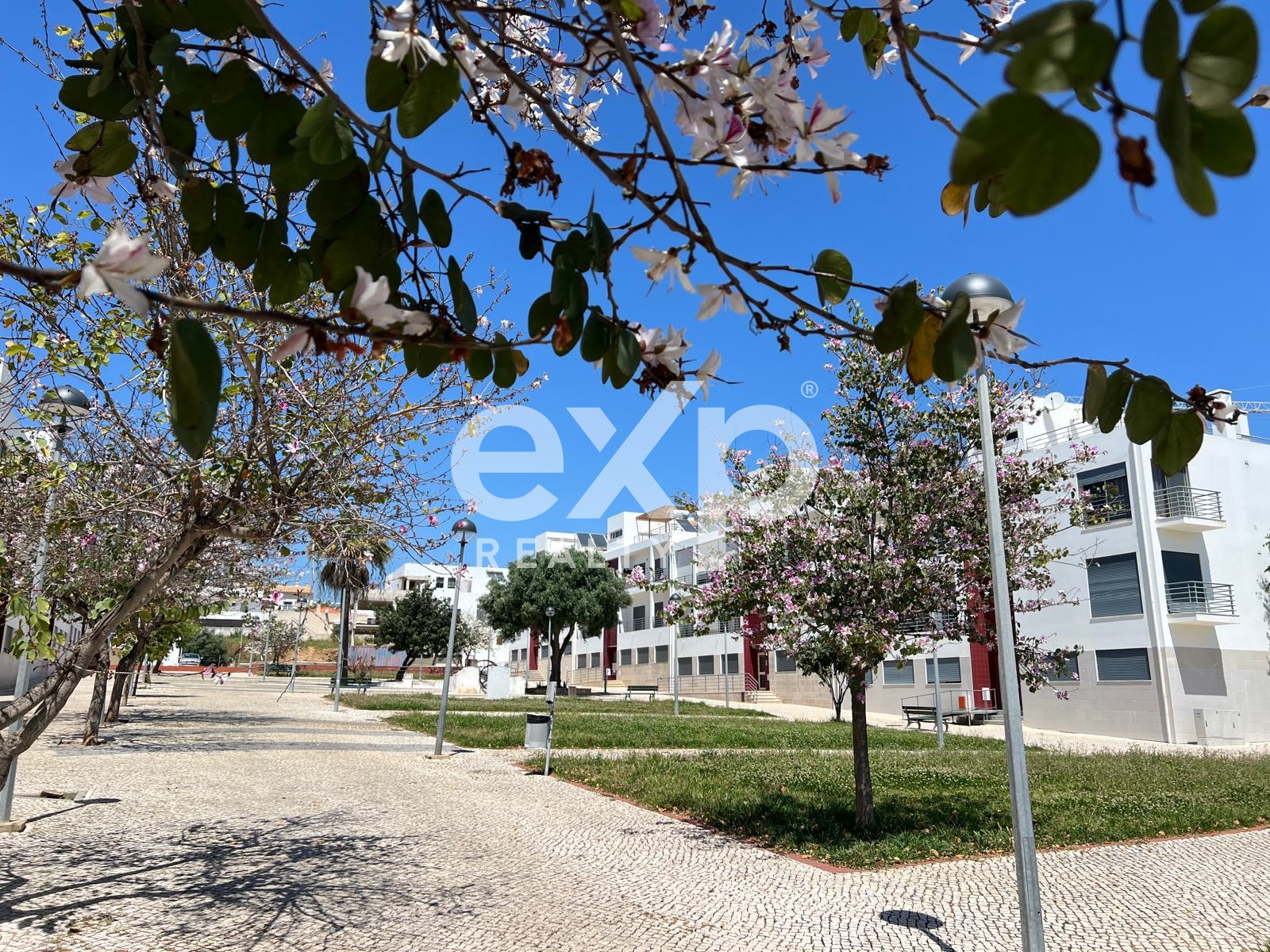 Three bedroom apartment at the heart of Moncarapacho, four kilometers from Fuseta beach. Bright rooms with an airy feel. Excellent condition. Quiet urbanisation.