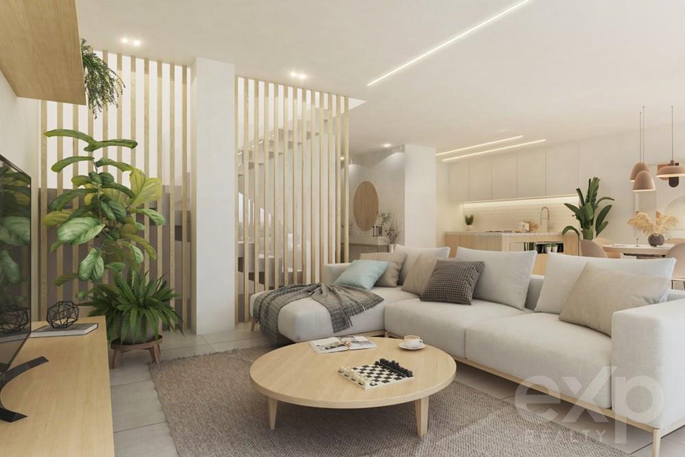 MORADIA T3 EM BANDA MODERNA E ARQUITETURA CONTEMPORANEA  E PISCINA EM FARO