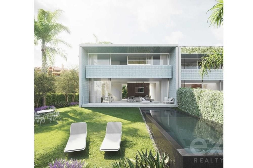 New domotic and sustainable villas in Estoril with sea views, sorrounding by green, near the beach