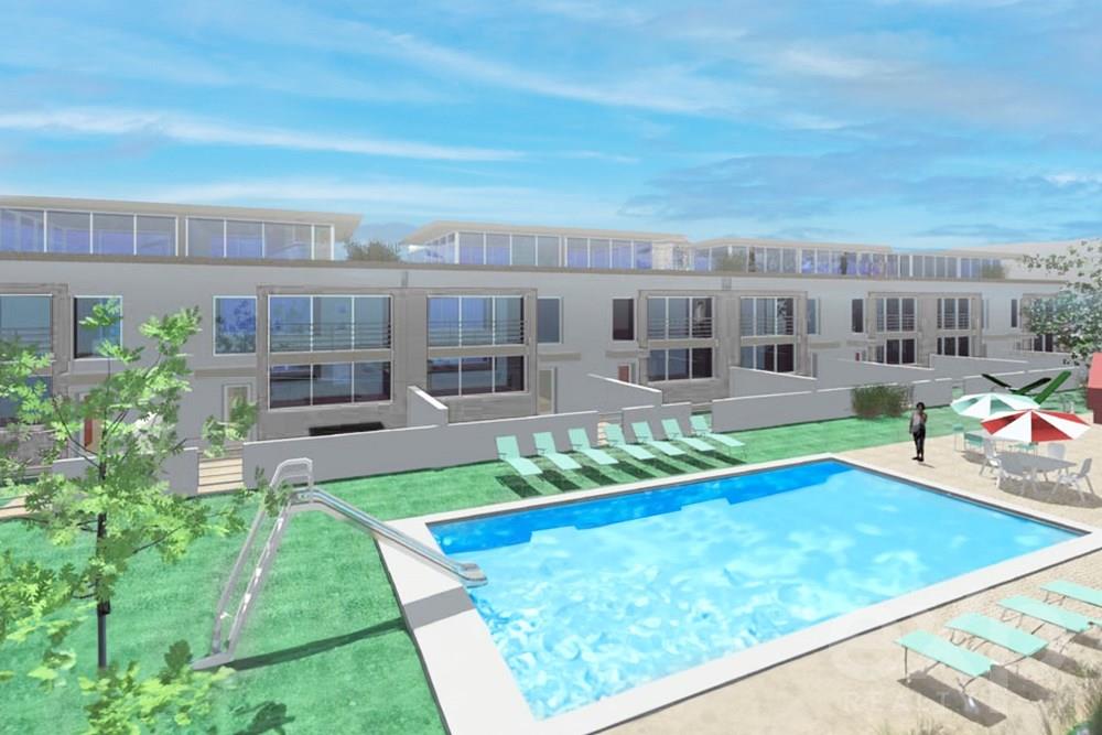 Land/Plot -  13 townhouses, 500m from the sea, Peniche.