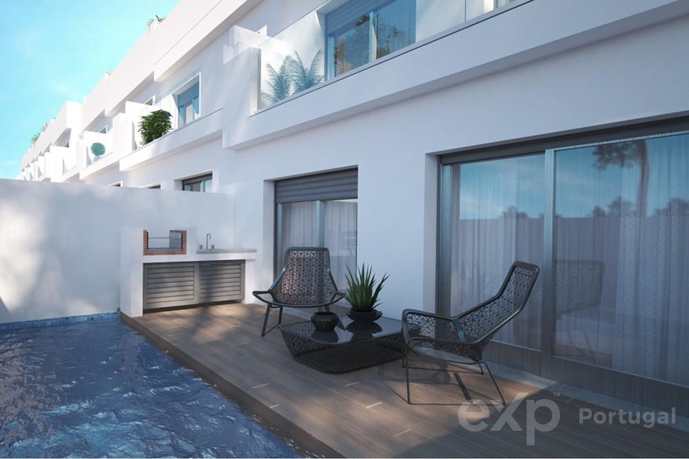 3 bedroom house or villa with pool in Fuseta, Algarve, Portugal,